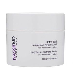 NassifMD Dermaceuticals Detox Pads Complexion Perfecting Exfoliating